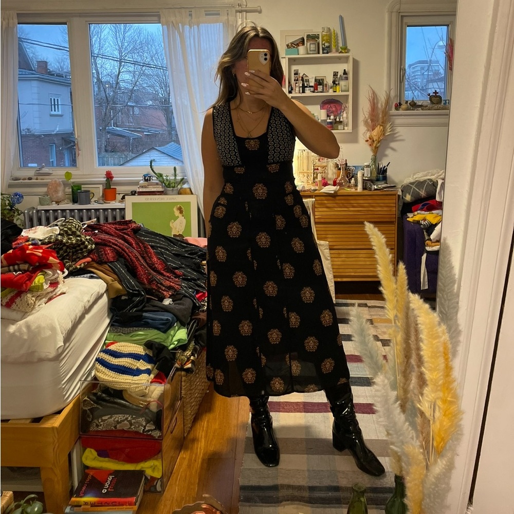 A.L.C Printed Silk Dress